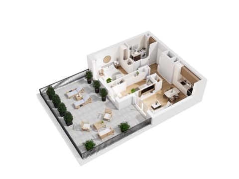 Plan 3 pok. 48m²