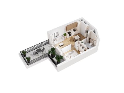 Plan 2 pok. 36m²