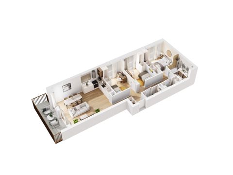 Plan 4 pok. 82m²