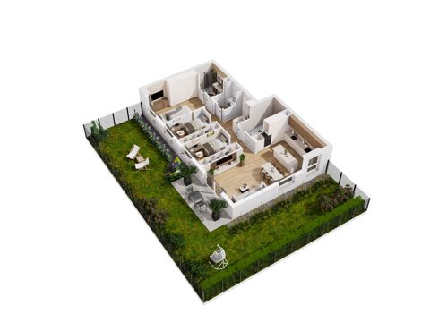 Plan 4 pok. 96m²