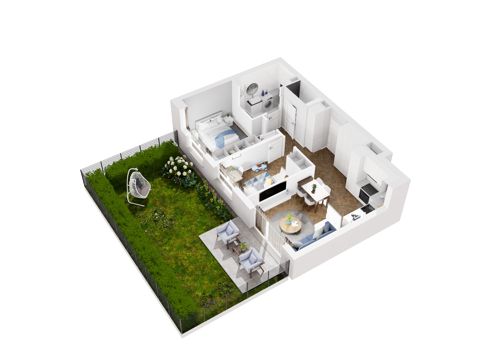 Plan 3 pok. 54m²