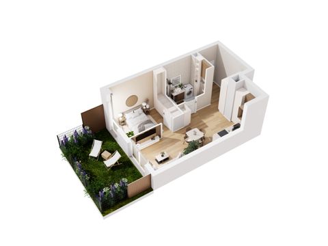 Plan 2 pok. 44m²