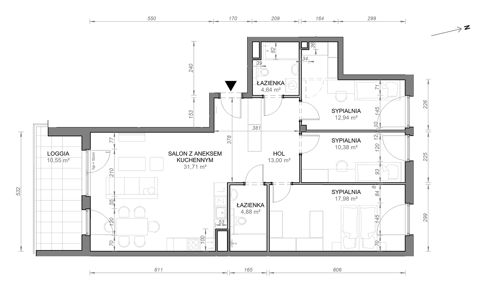 Plan 4 pok. 96m²