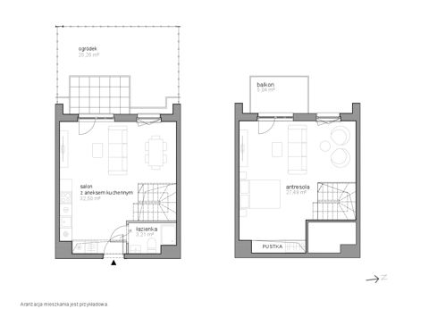 Plan 3 pok. 63m²