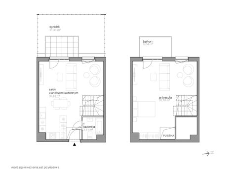 Plan 4 pok. 69m²