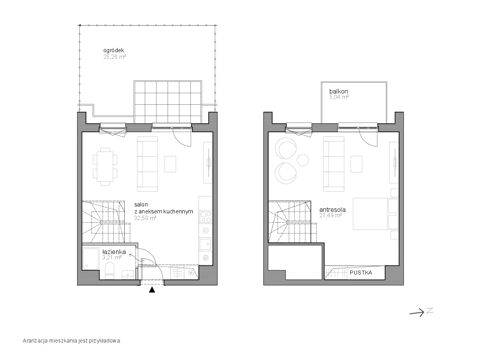 Plan 3 pok. 63m²