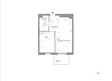 Plan 2 pok. 41m²
