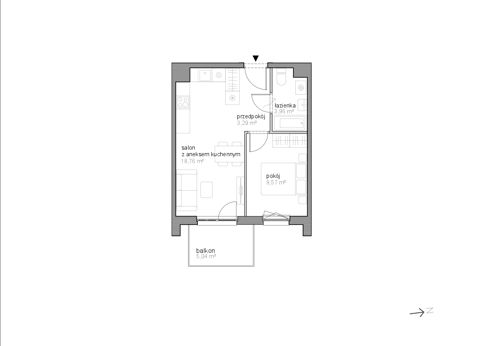 Plan 2 pok. 36m²
