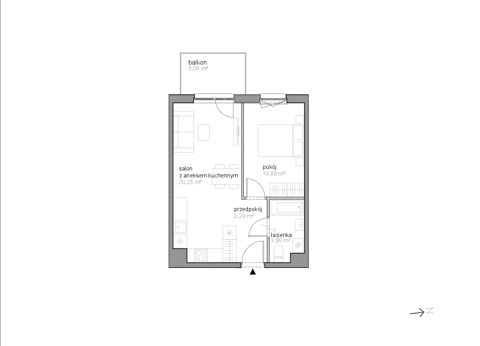 Plan 2 pok. 38m²
