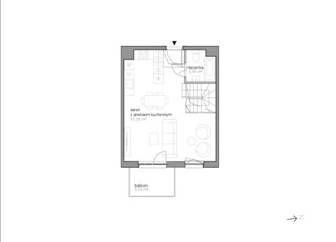 Plan 4 pok. 70m²
