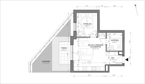 Plan 2 pok. 36m²