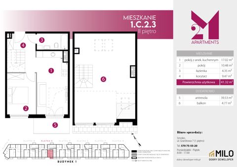 Plan 3 pok. 81m²