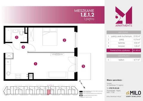Plan 2 pok. 41m²