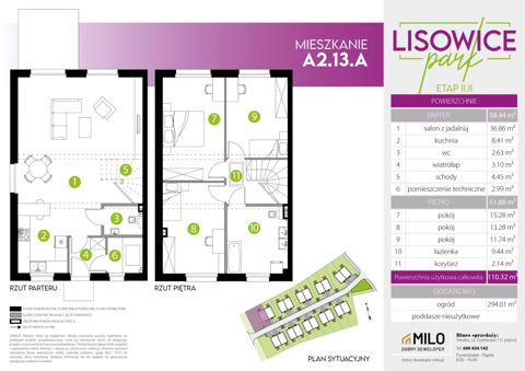 Plan 4 pok. 110m²