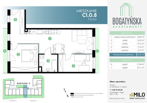 Plan 3 pok. 62m²