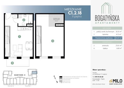 Plan 2 pok. 65m²