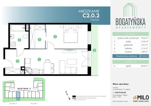 Plan 2 pok. 48m²