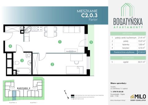 Plan 2 pok. 48m²