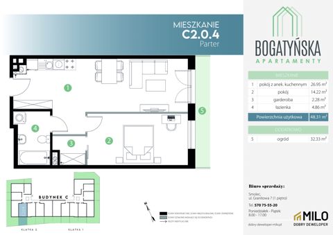 Plan 2 pok. 48m²