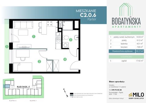 Plan 2 pok. 35m²