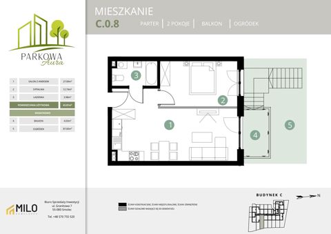 Plan 2 pok. 44m²