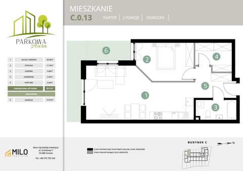 Plan 2 pok. 56m²