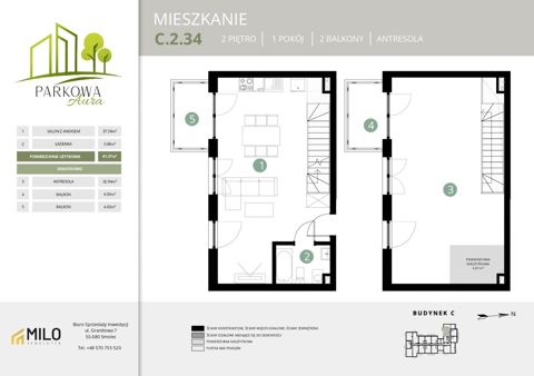 Plan 2 pok. 78m²