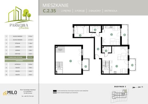 Plan 4 pok. 124m²