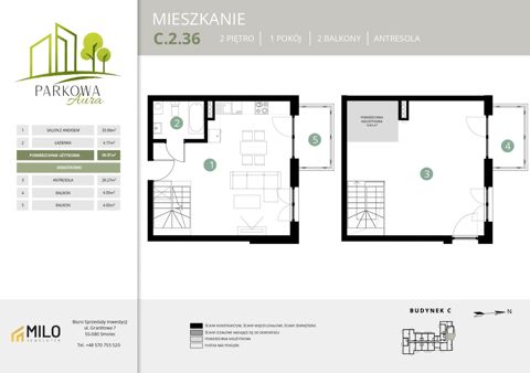 Plan 2 pok. 72m²