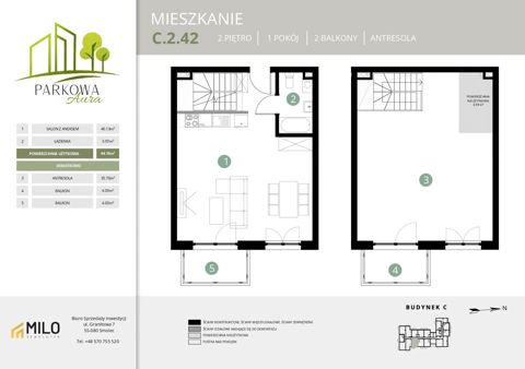 Plan 2 pok. 84m²