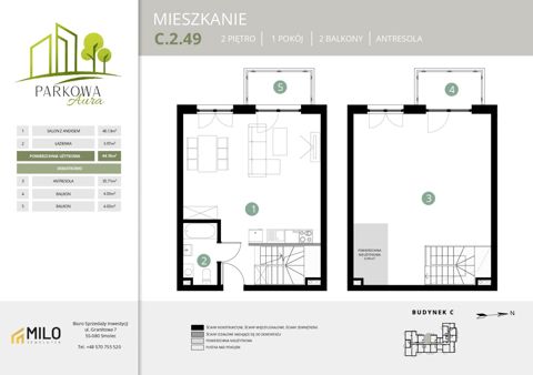 Plan 2 pok. 84m²