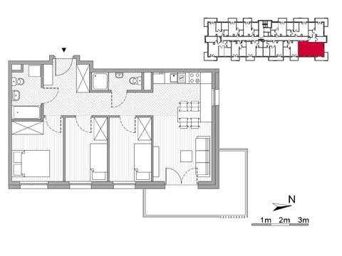 Plan 4 pok. 59m²