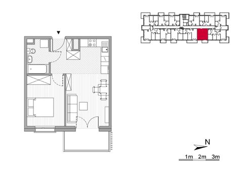 Plan 2 pok. 38m²