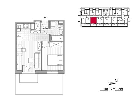 Plan 2 pok. 37m²