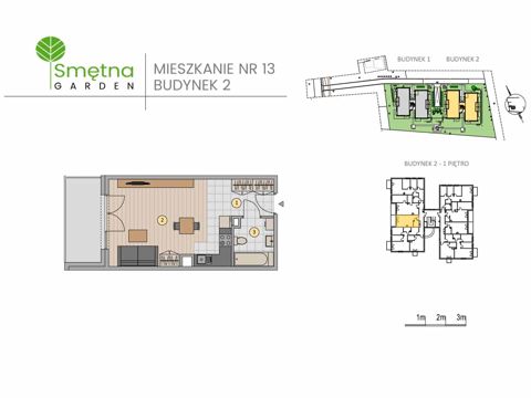 Plan 1 pok. 34m²