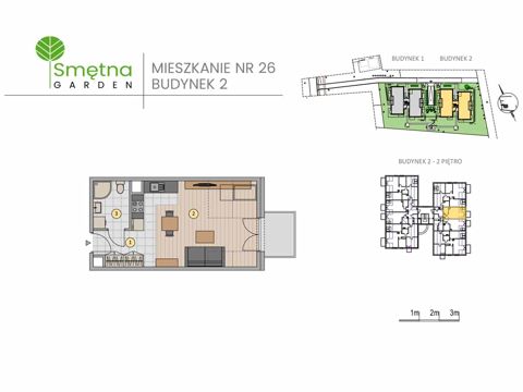 Plan 1 pok. 31m²
