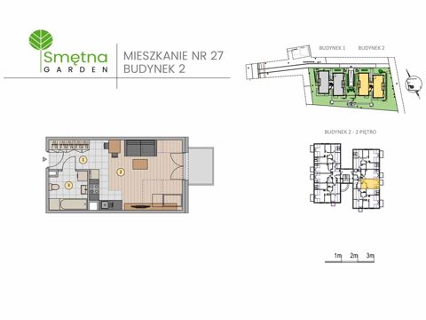 Plan 1 pok. 31m²
