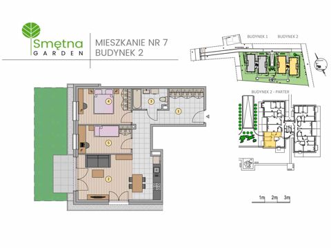 Plan 3 pok. 62m²