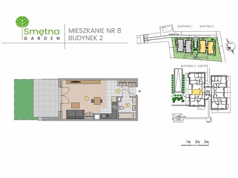 Plan 1 pok. 34m²