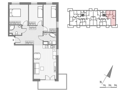 Plan 4 pok. 78m²