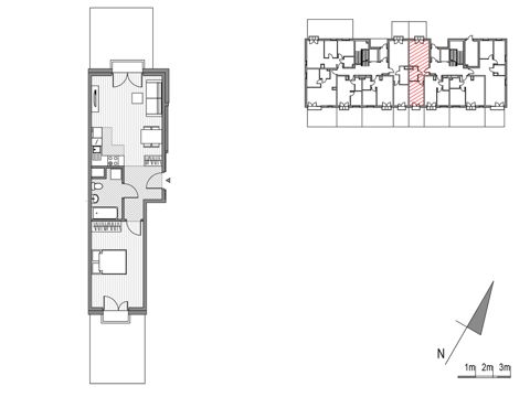 Plan 2 pok. 45m²