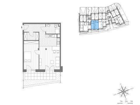 Plan 2 pok. 58m²