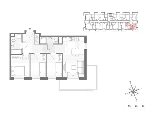 Plan 4 pok. 59m²