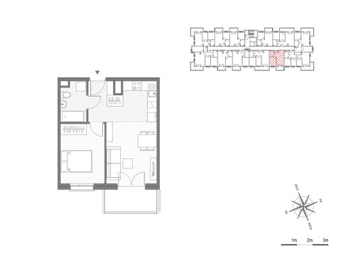 Plan 2 pok. 38m²