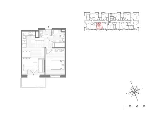 Plan 2 pok. 37m²
