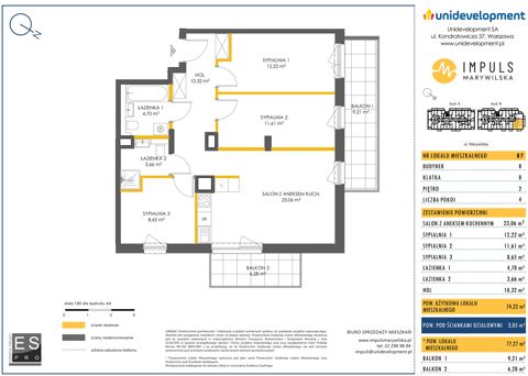 Plan 4 pok. 74m²