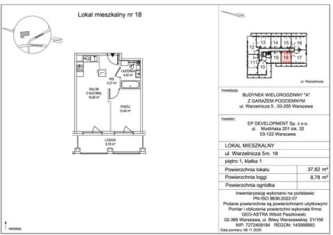 Plan 2 pok. 38m²