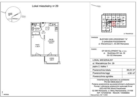 Plan 2 pok. 38m²