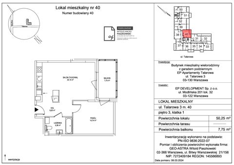 Plan 2 pok. 50m²
