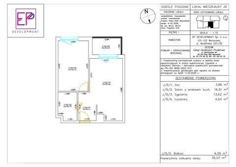 Plan 2 pok. 39m²